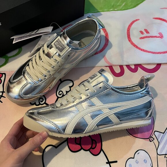 Onitsuka Tiger Mexico 66 SD Pure Silver Cream - Picture 2 of 7